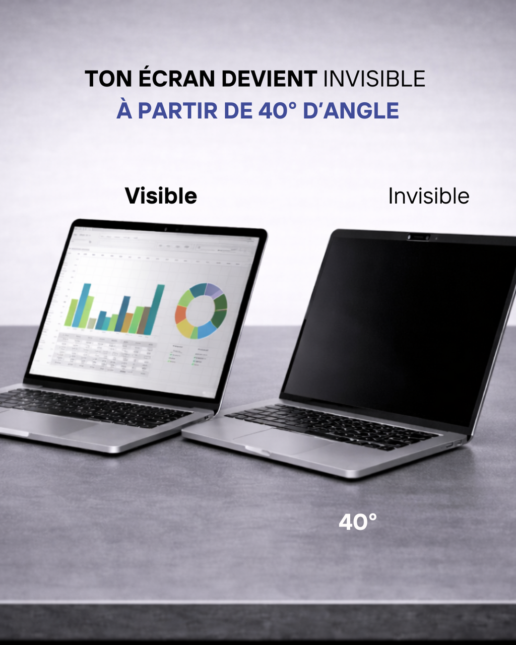 Filtre de confidentialité magnétique - ordinateur