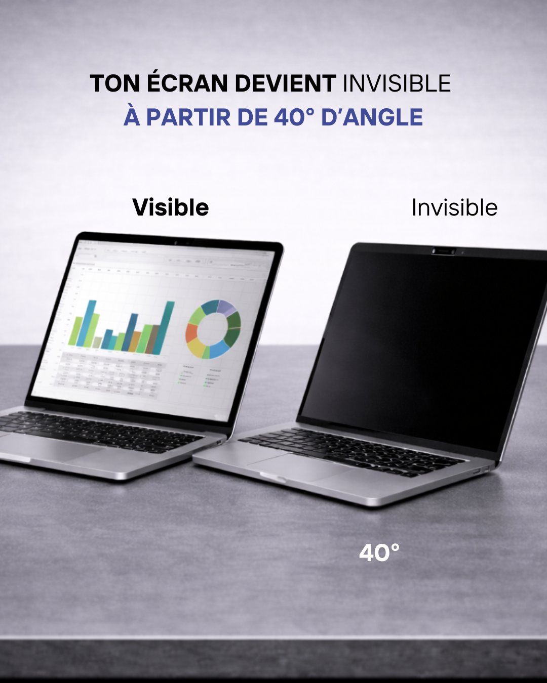 Filtre de confidentialité magnétique - ordinateur