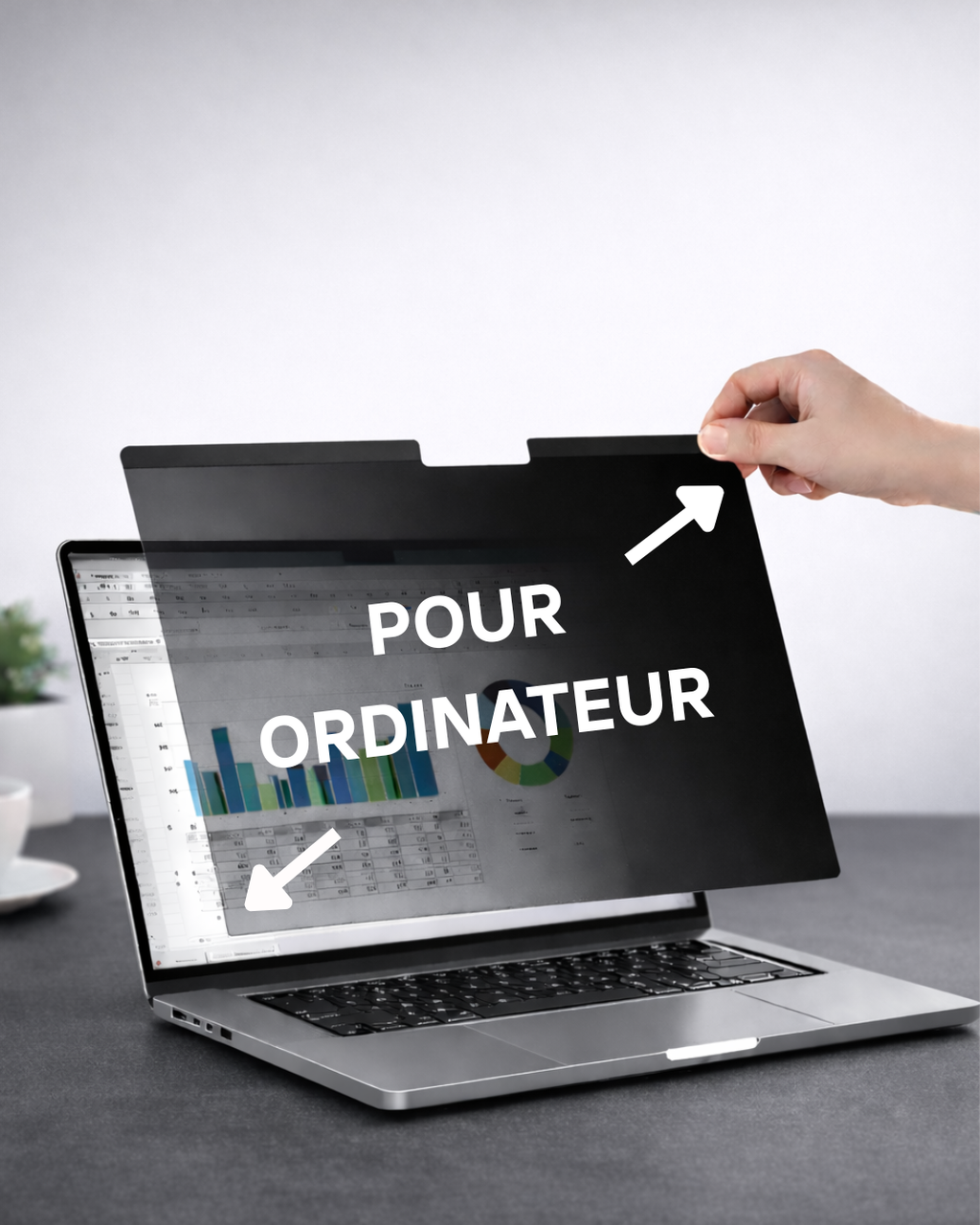 Filtre de confidentialité magnétique - ordinateur