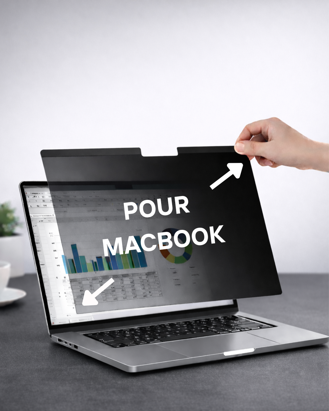 Filtre de confidentialité magnétique - macbook